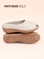 diabetic friendly easy slip on mules
