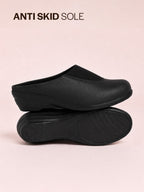 women olive green orthopedic clogs