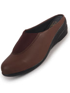 daily wear lightweight wedge mules