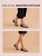 women easy slip on arch support slippers