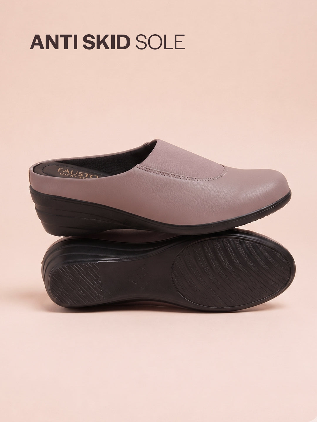 women easy slip on arch support slippers