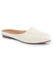 Women Back Open Slip On Mules Work And Casual Wear Loafer Flats Memory Cushioned Insole Slippers