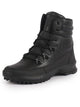 Men Black High Top 3-Eye Lace Up High Ankle Winter Biker Boots|Trekking Boots|Hiking Boots|Basketball Shoes|Good Sole Grip Traction