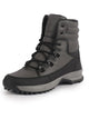 Men Grey High Top 3-Eye Lace Up High Ankle Winter Biker Boots|Trekking Boots|Hiking Boots|Basketball Shoes|Good Sole Grip Traction