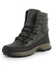 Men Olive High Top 3-Eye Lace Up High Ankle Winter Biker Boots|Trekking Boots|Hiking Boots|Basketball Shoes|Good Sole Grip Traction