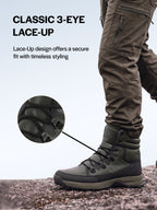 men grey high top colorblocked chunky classic lace up sneakers|breathable basketball shoes with memory cushion|anti skid comfort grip sole