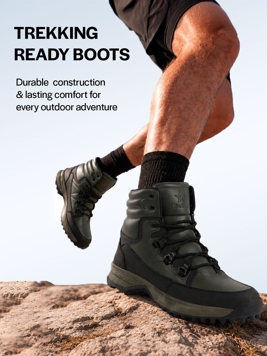 men grey high top colorblocked chunky classic lace up sneakers|breathable basketball shoes with memory cushion|anti skid comfort grip sole