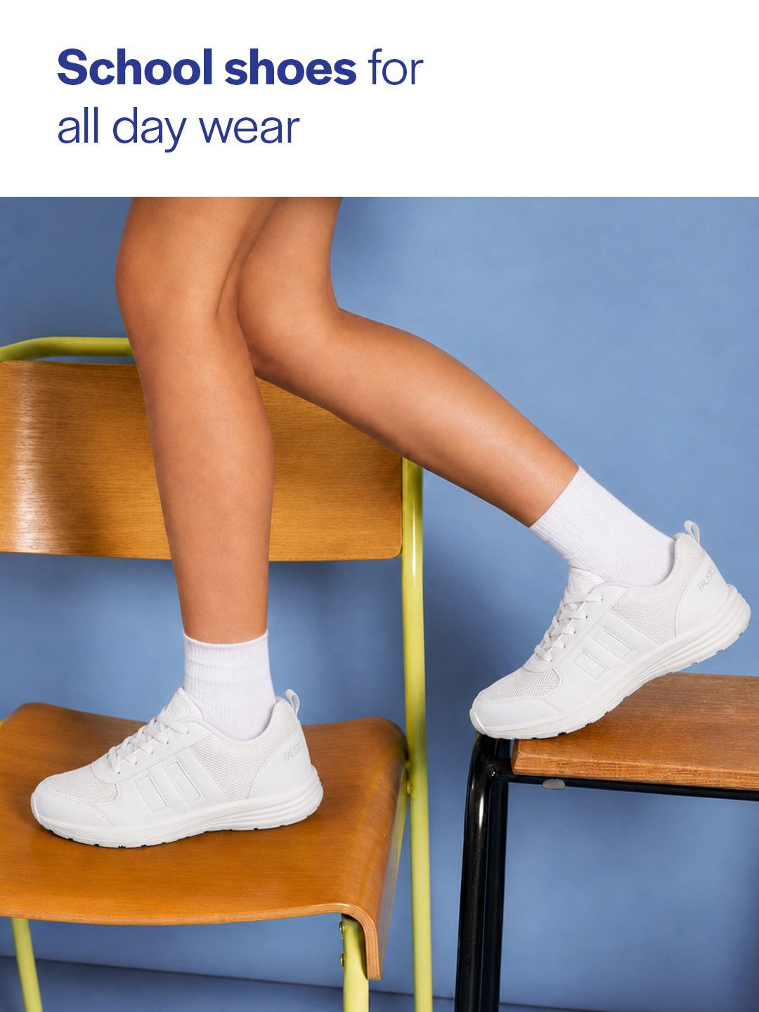 unisex white school uniform shoes|boys & girls lace up school shoes|breathable comfort insole kids school shoes