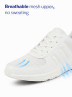 unisex white school uniform shoes|boys & girls lace up school shoes|breathable comfort insole kids school shoes