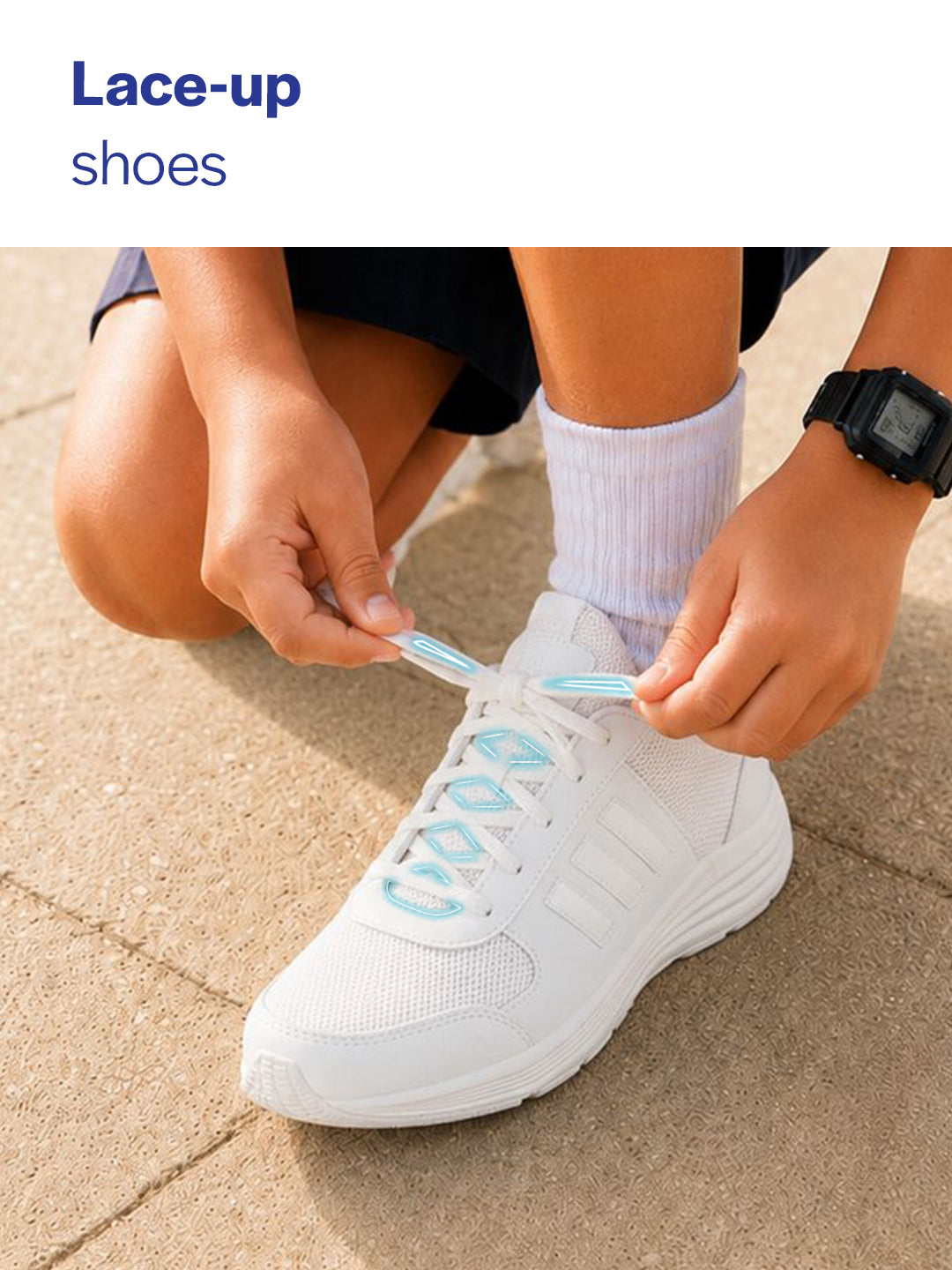 unisex white school uniform shoes|boys & girls lace up school shoes|breathable comfort insole kids school shoes