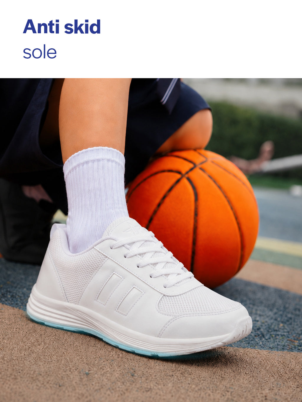 unisex white school uniform shoes|boys & girls lace up school shoes|breathable comfort insole kids school shoes