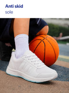 unisex white school uniform shoes|boys & girls lace up school shoes|breathable comfort insole kids school shoes