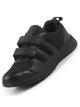 Unisex Black School Uniform Shoes|Boys & Girls Non Lacing Breathable School Shoes|Velcro School Shoes For Kids
