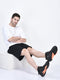 men high top colorblocked chunky classic lace-up sneakers|breathable basketball shoes with memory cushion|anti skid comfort grip sole