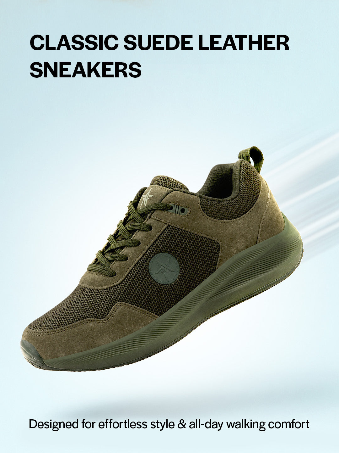 men suede leather breathable broad feet classic casual shoes all day comfortable walking sneakers memory cushioned insole with anti skid tpr sole