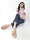 Women Yellow Embellished Slip-On Open Toe Ortho Flats with Cross Strap | Sandals for Wedding, Party, Ethnic Wear | All Day Flat Slippers