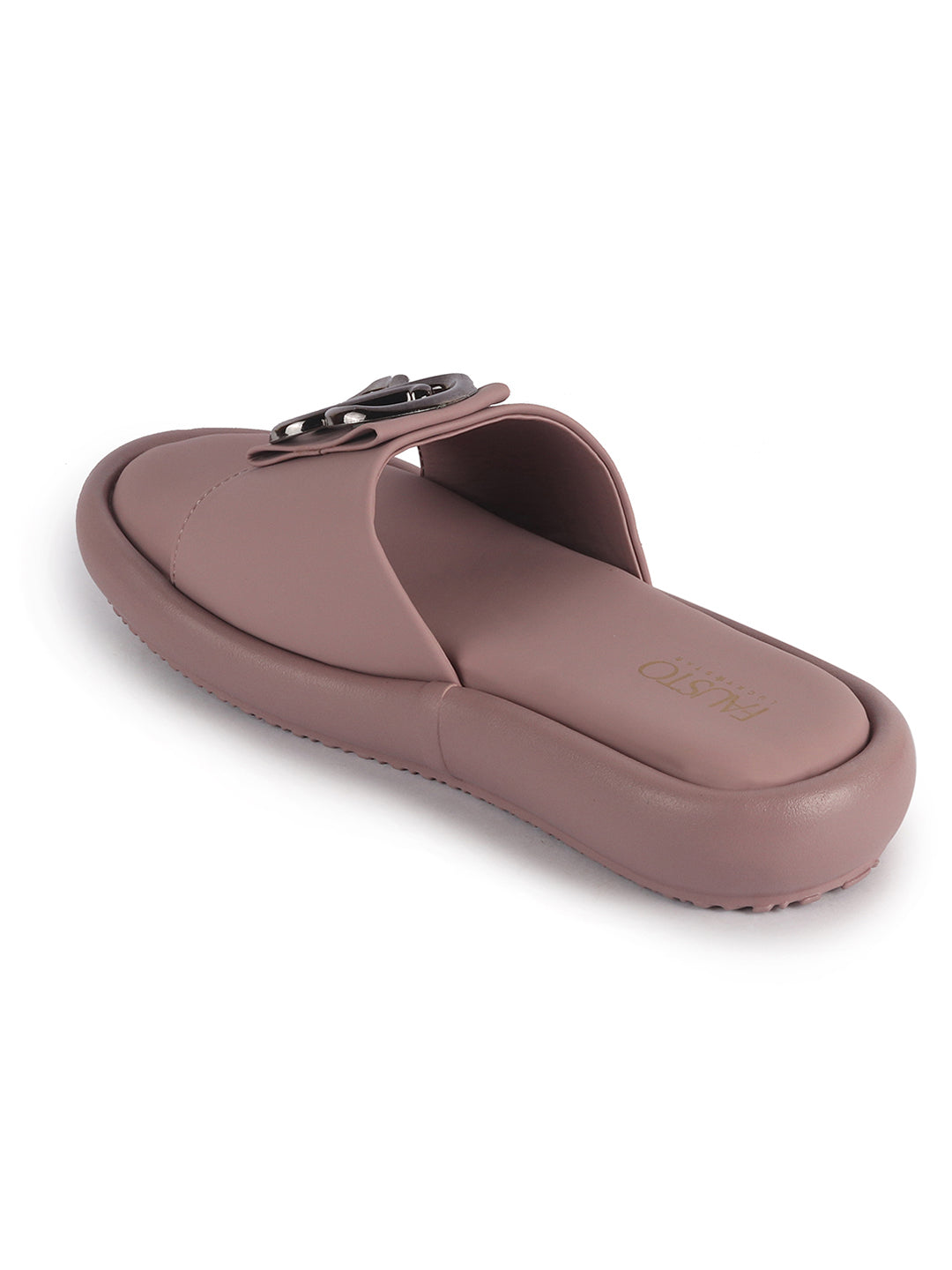 open toe flats