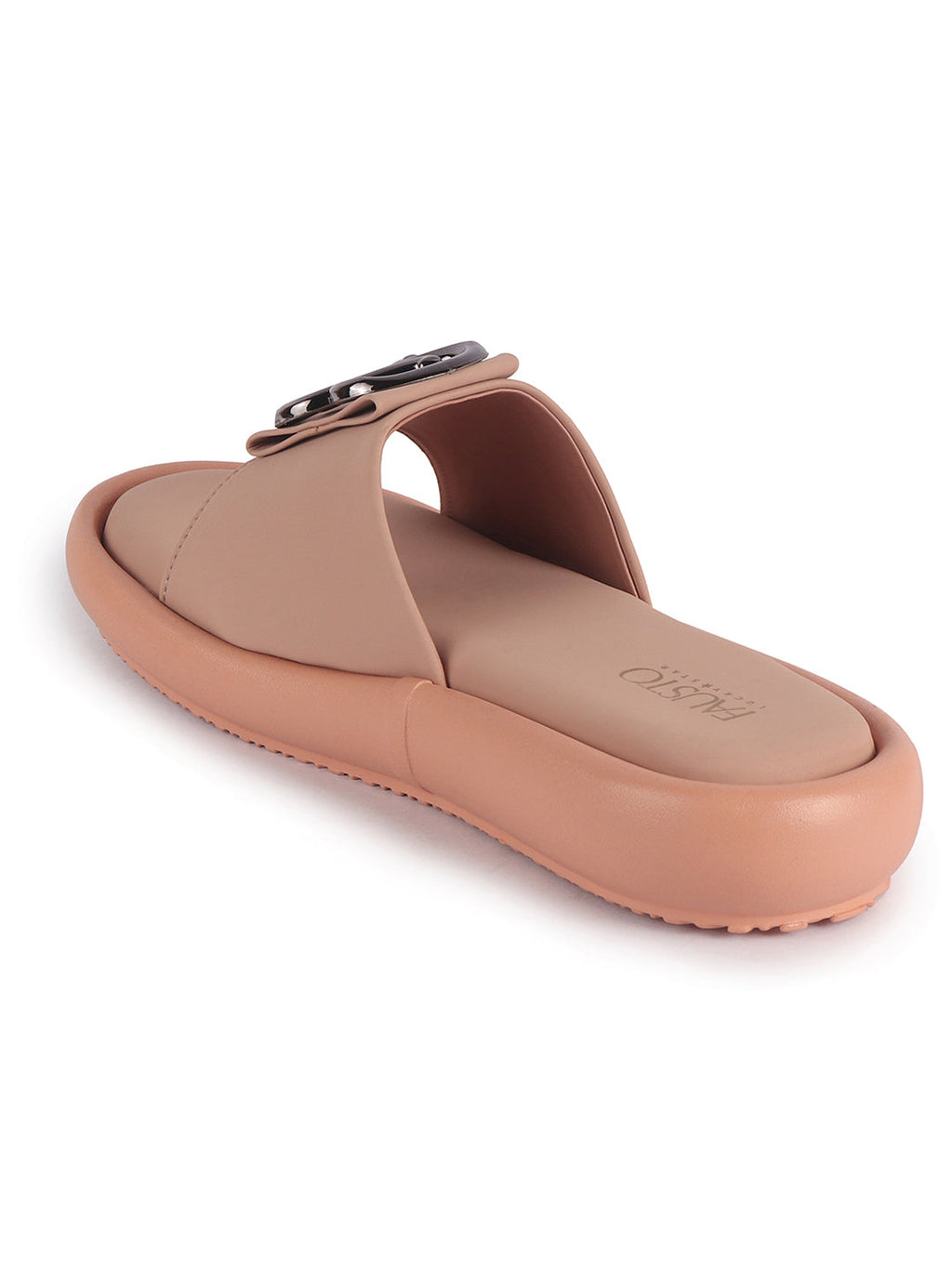 open toe flats