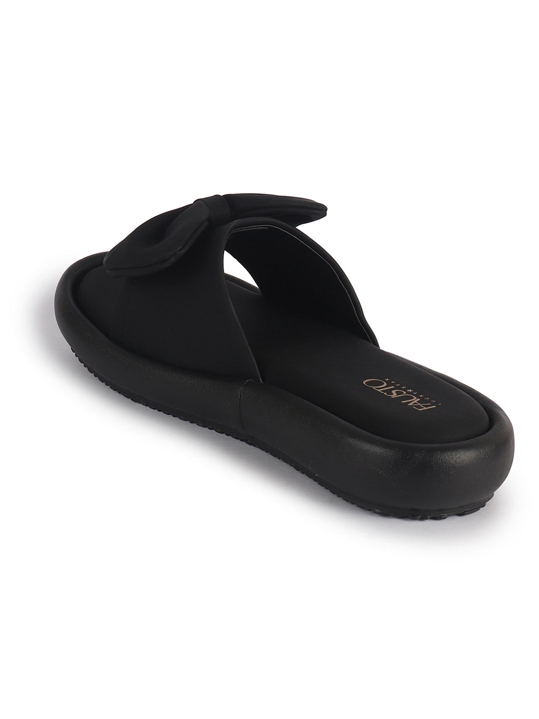open toe flats