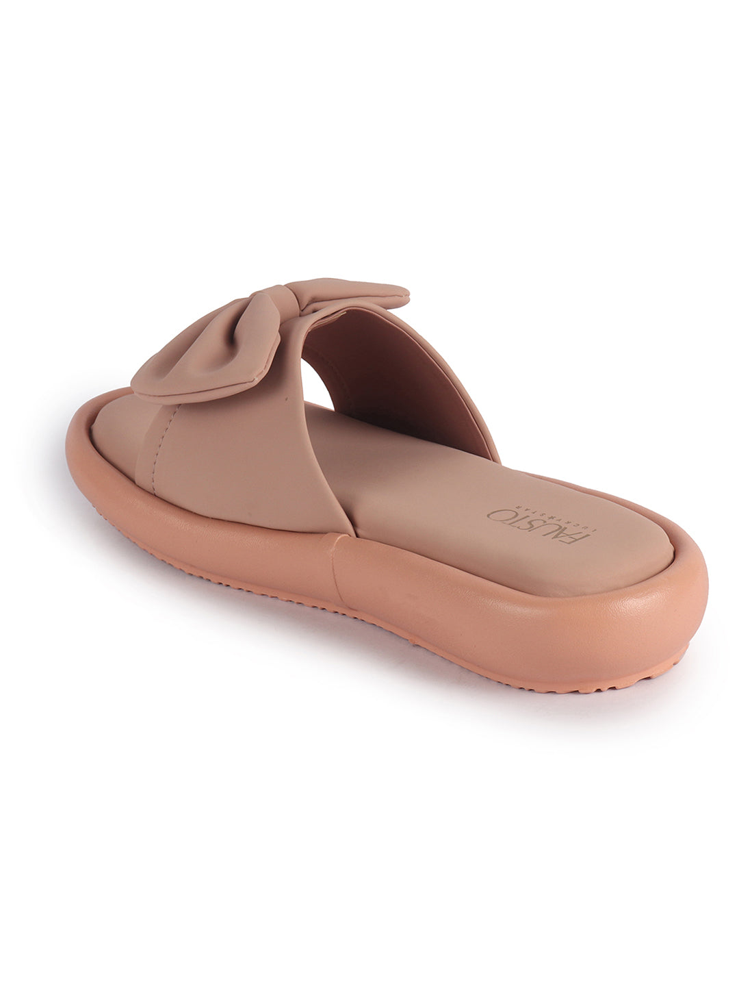 open toe flats