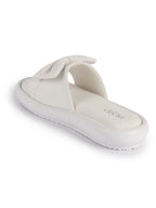 open toe flats