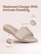 open toe ethnic sandals women