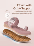 crystal stone slippers