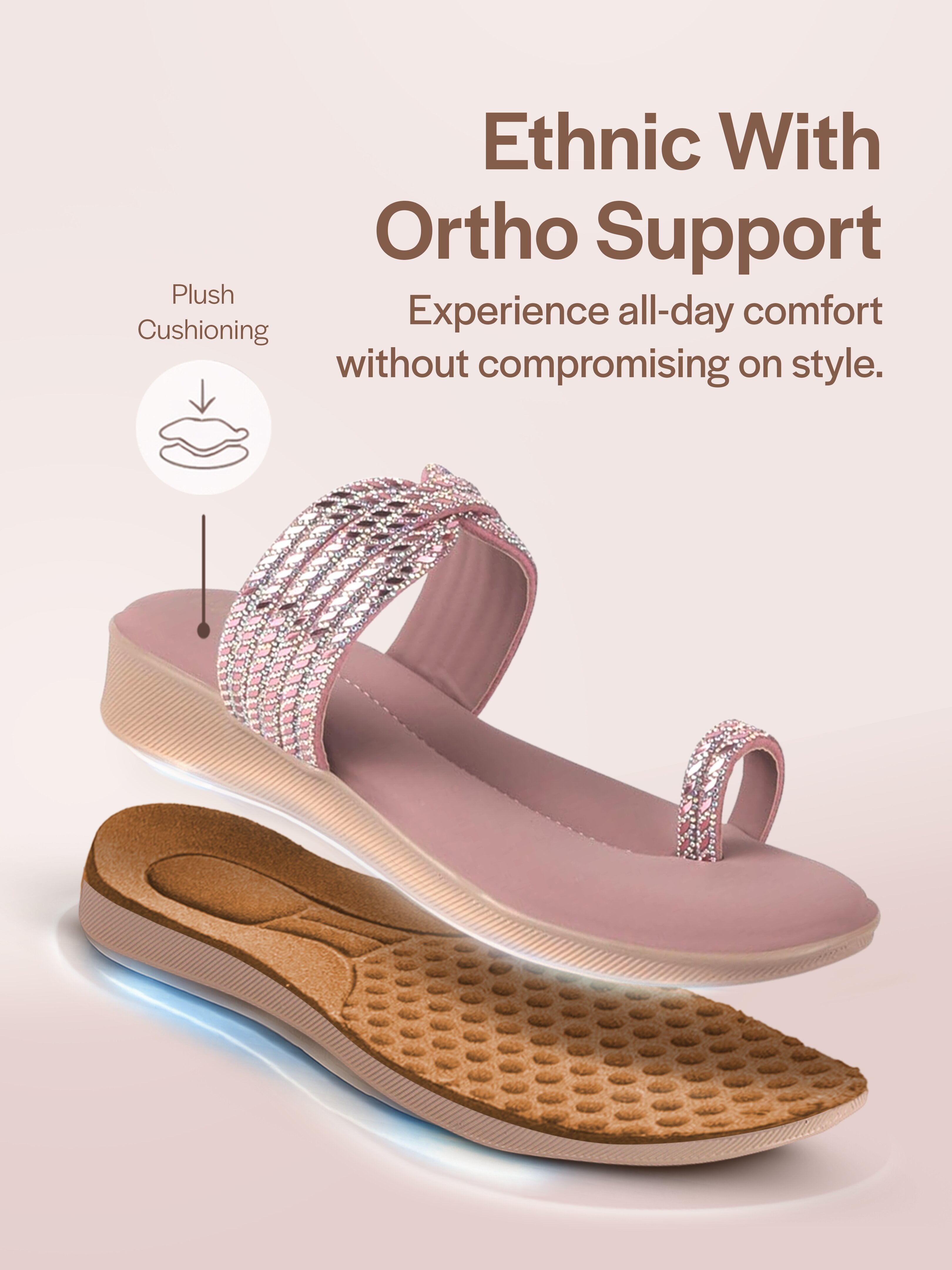 crystal stone slippers