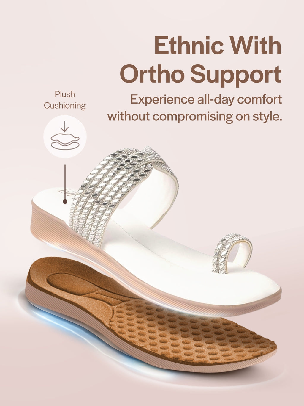 rhinestone strap sandals