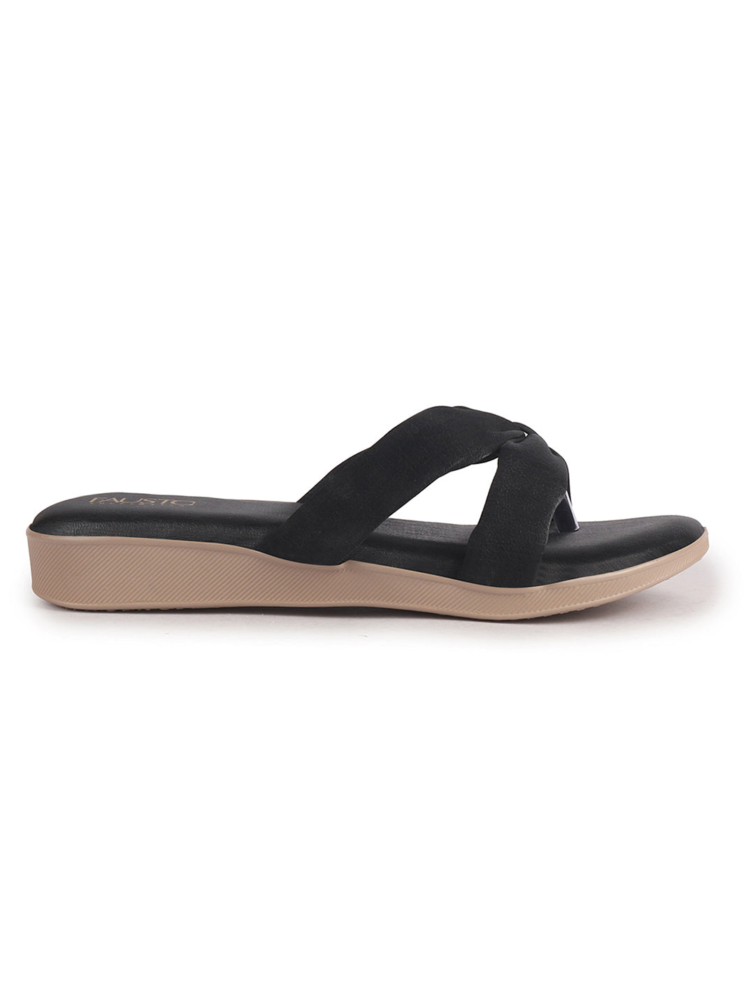 Women Black Bow Design Dual Strap Office Party Ortho Slip On Sandals|T-Strap Thong Slippers|Light Traditional Outfits, Festive Kurtis, Salwar Suit Set