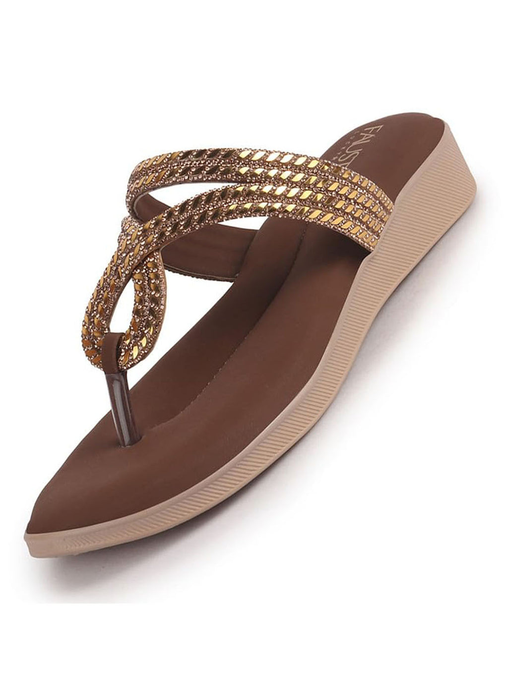 black ethnic party sandals
