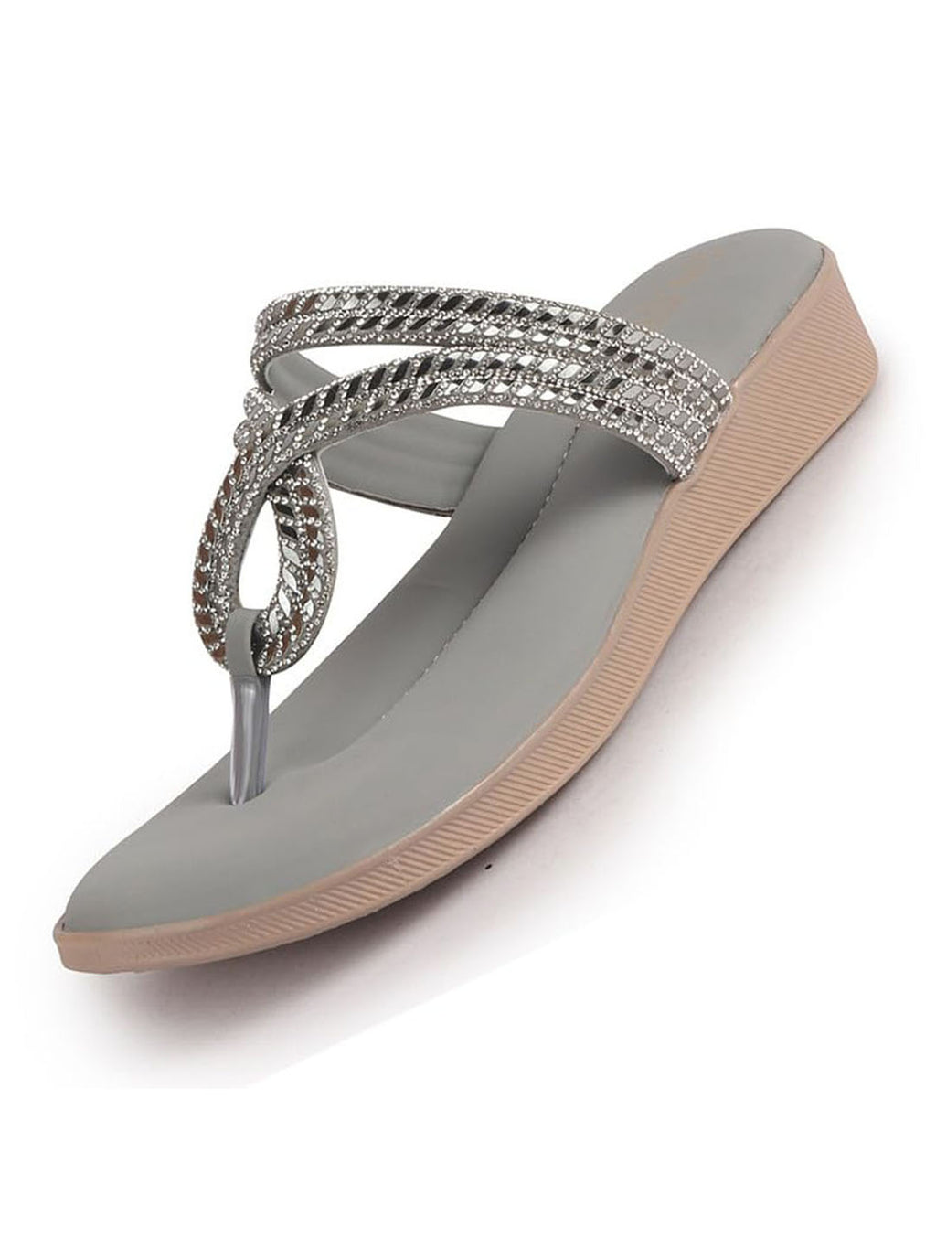 toe ring wedding slipper
