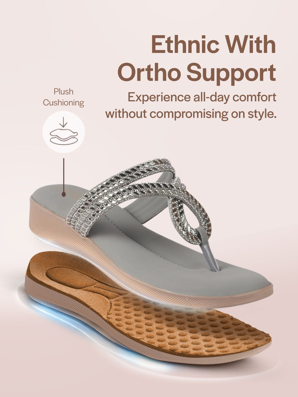 open toe ethnic sandals women