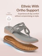 open toe ethnic sandals women