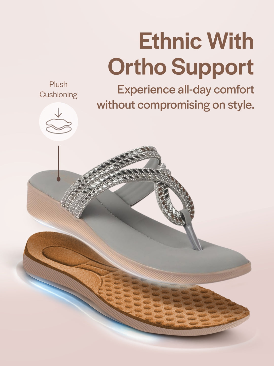 open toe ethnic sandals women
