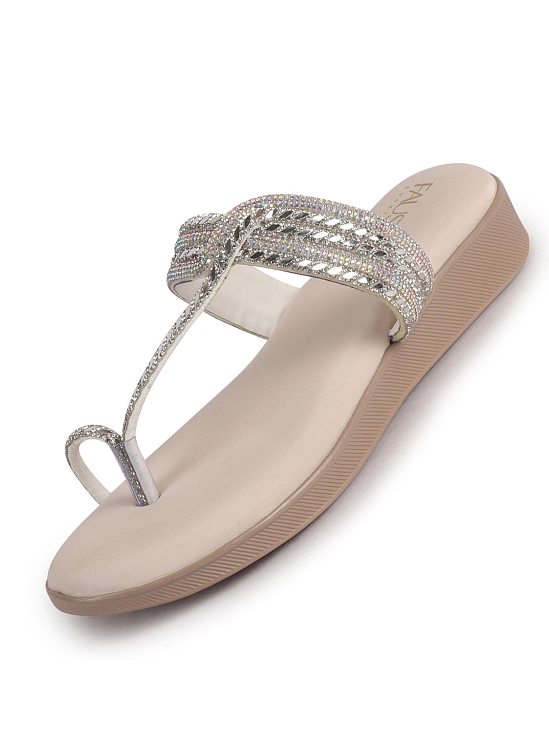 flat ethnic slippers women