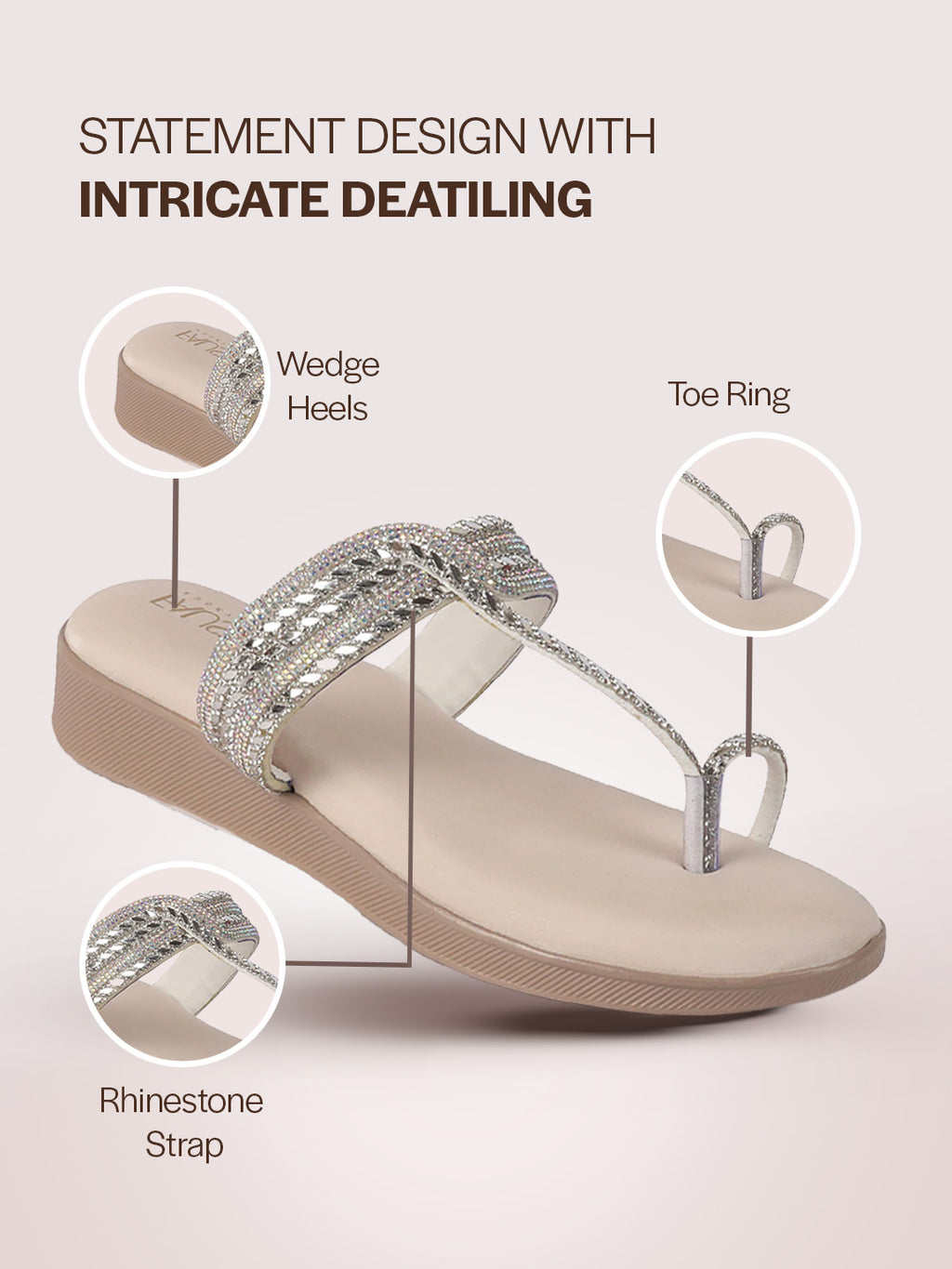 flat ethnic slippers women