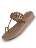 black ethnic party sandals