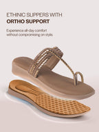 black ethnic party sandals