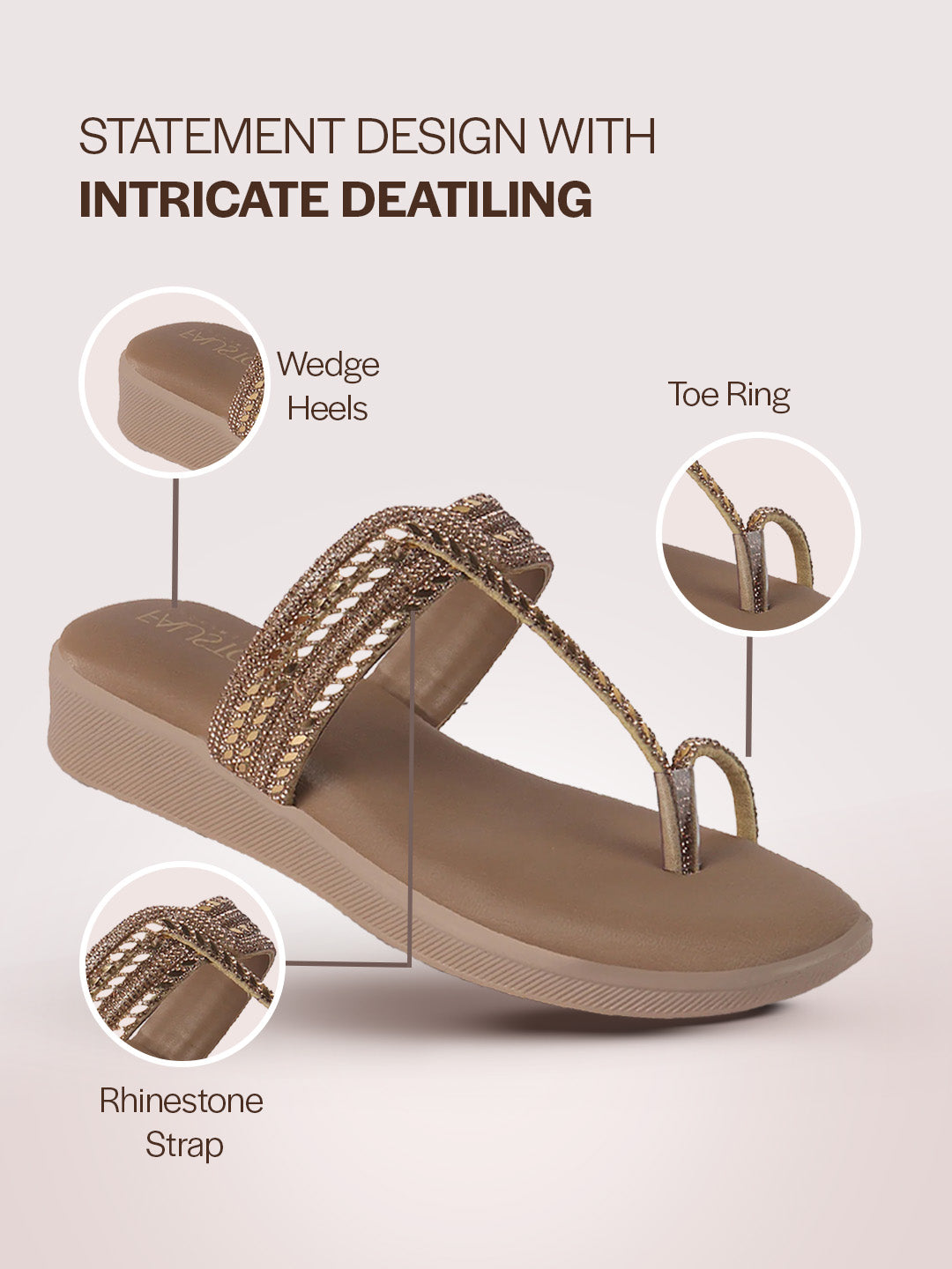 black ethnic party sandals