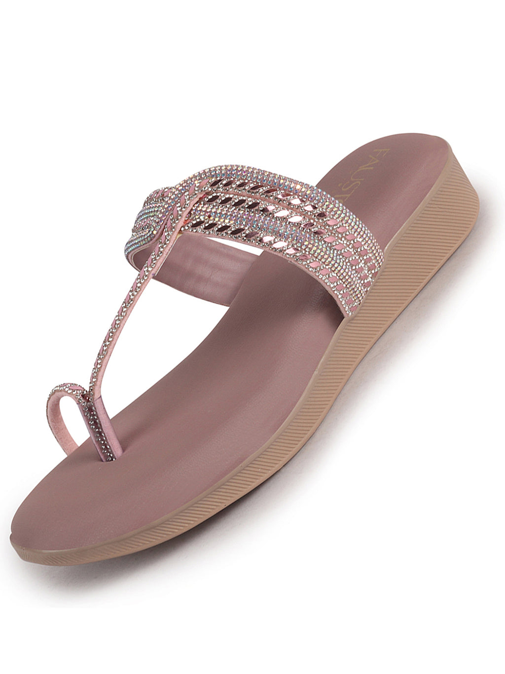 toe ring wedding slipper