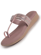 toe ring wedding slipper