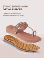 traditional slipper for kurtis saree lehenga