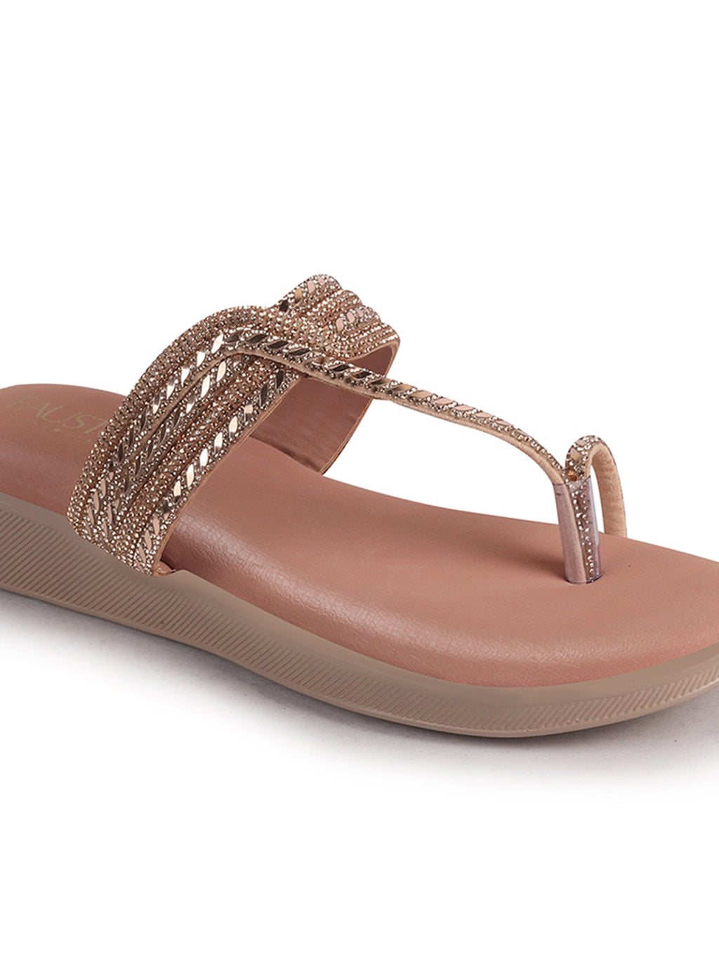rhinestone strap sandals