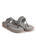 crystal stone slippers
