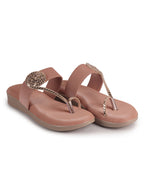 flat ethnic slippers women