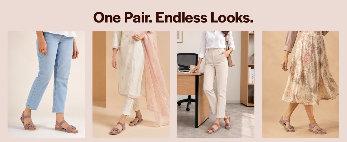 Women Grey Open Toe Casual Office Slip On Sandals with Elastic Strap|Memory Cushioned Insole Wedge Ortho Slippers for Wedding, Party Formal Outfits