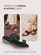 festive wear slippers for women