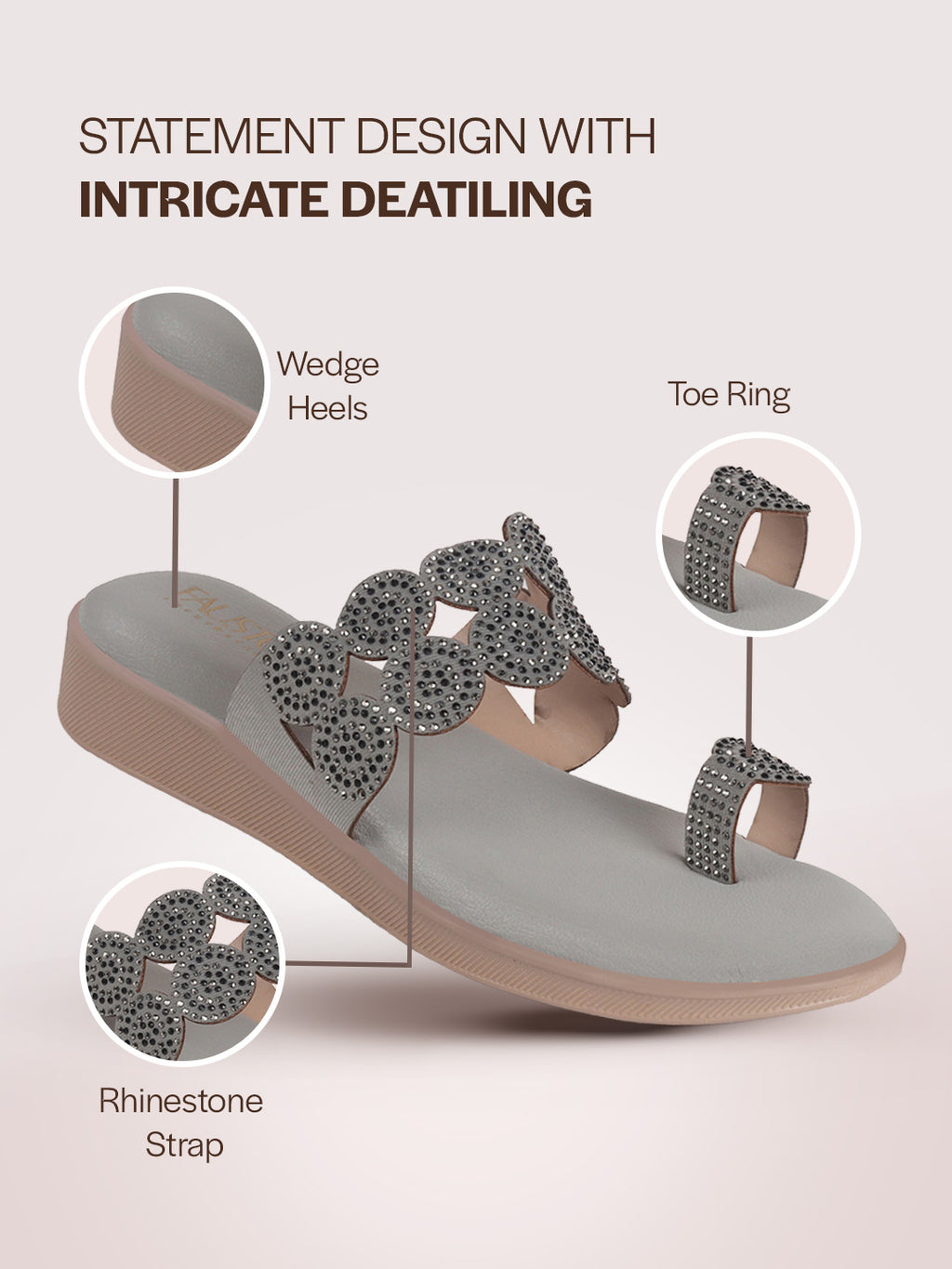comfortable party wear flats