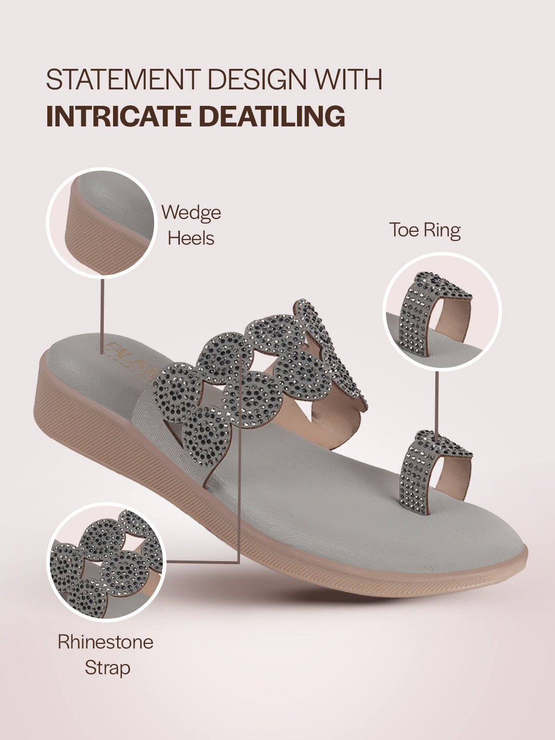 comfortable party wear flats